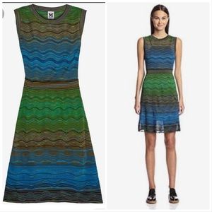 Missoni zig zag sleeveless midi dress